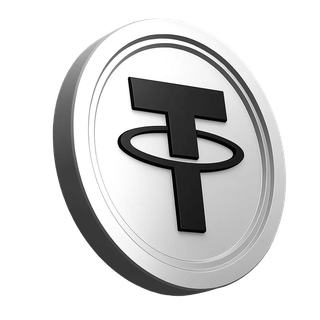 Élément de la cryptomonnaie Tether USDT au sein de la section confiance de la communauté trading
